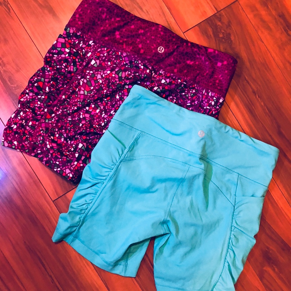 🆕 2 pair - Size 6 Lululemon Shorts!